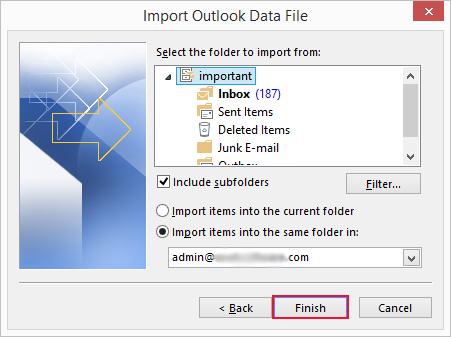 outlook data file