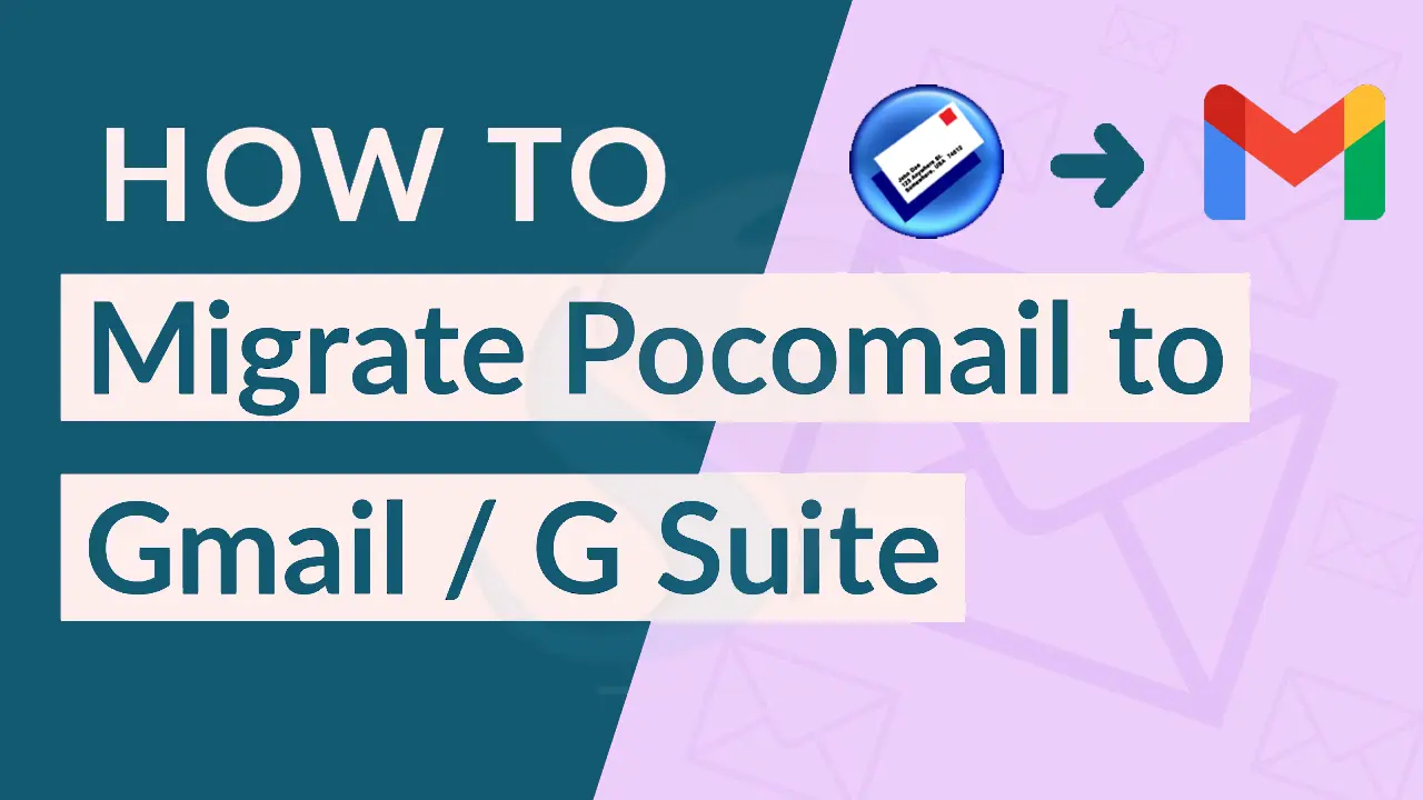 migrate pocomail to gmail