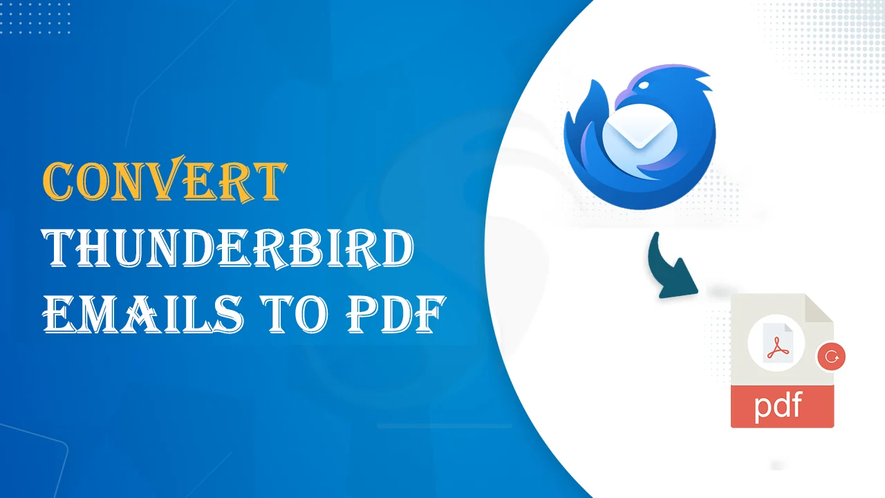 convert thunderbird emails to pdf