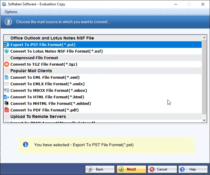 Click to enlarge Preview MSG files before MBOX export