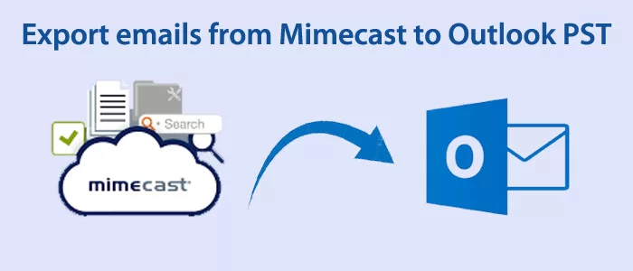 Come posso esportare le email da Mimecast a Outlook PST?